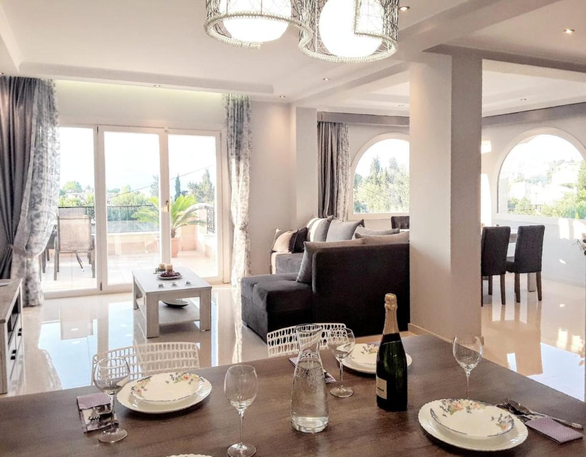Sunshine Home 3 With Sea View Alepou 외부 사진