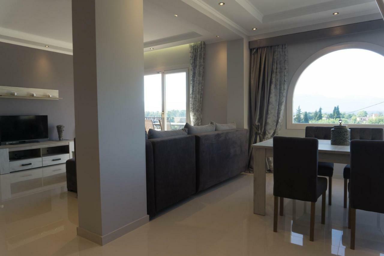 Sunshine Home 3 With Sea View Alepou 외부 사진