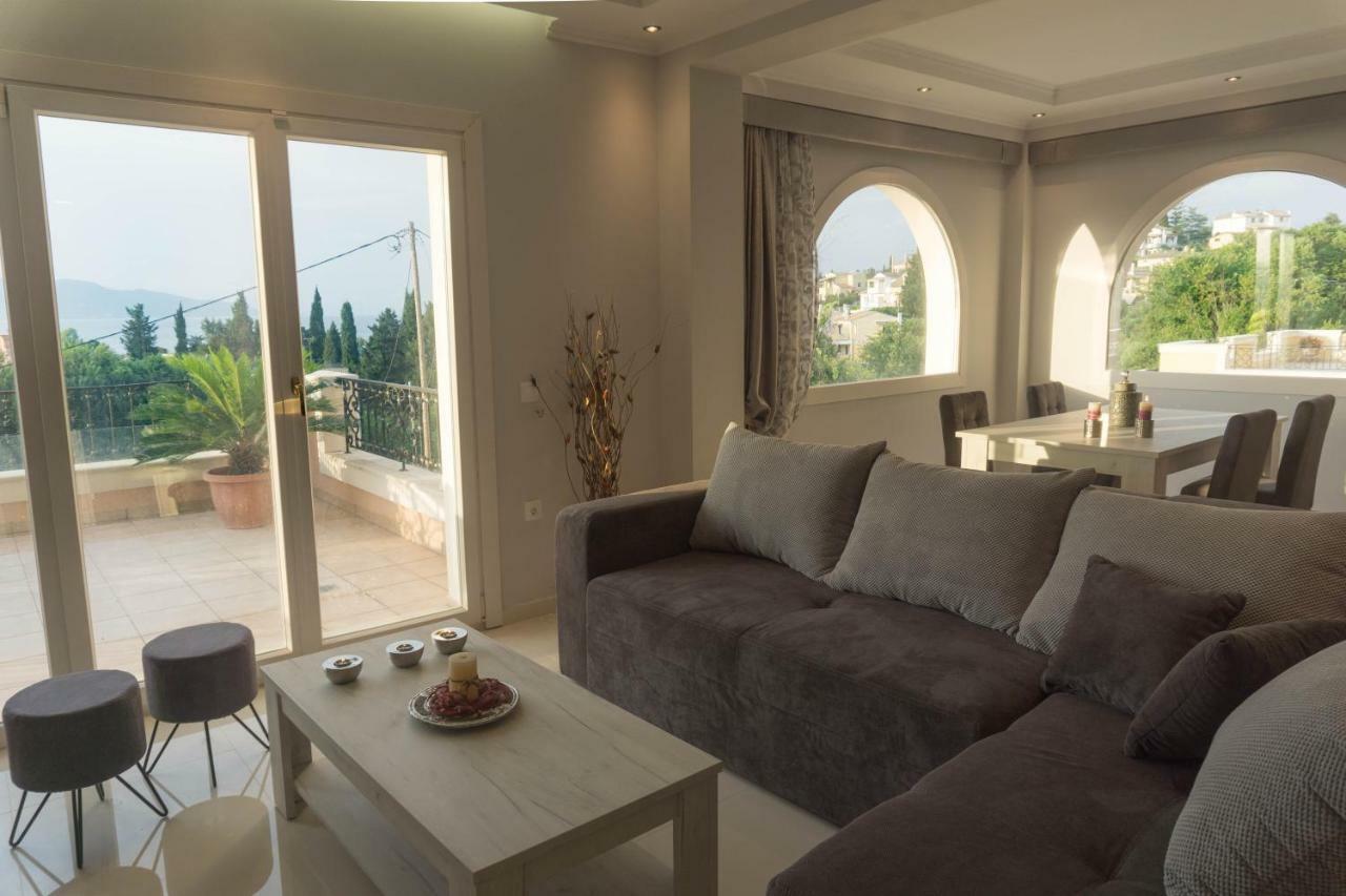Sunshine Home 3 With Sea View Alepou 외부 사진